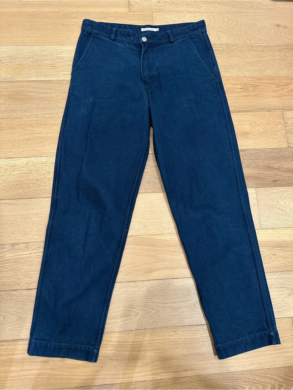 Industry Of All Nations Men’s Size 32 Blue Natural Indigo 12 Dips Denim Jeans